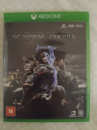 Sombras da Guerra de Xbox One (usado e sem manual)
