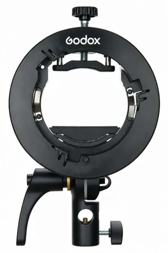 Suporte Godox S2 com encaixe Bowens para flash