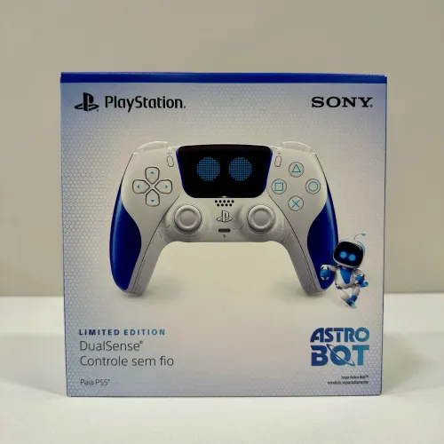 Controle Ps5 Dualsense Edição Especial Astro Bot Novo Lacrado - FFSTOREGAMES