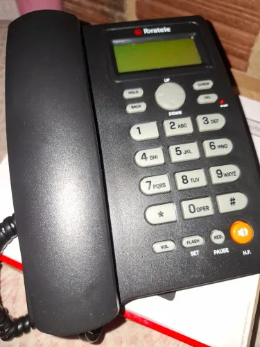 Telefone com fio
