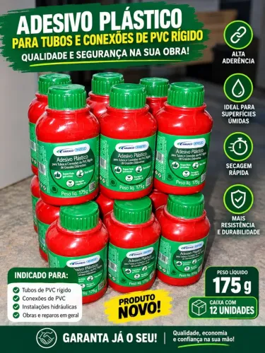 Adesivo plástico (cola de tubo)