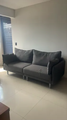 Sofá em linho