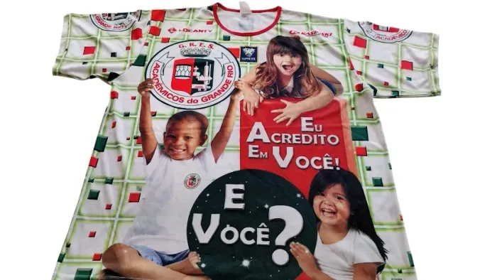 Antiguidade Camisas Escolas Samba do Rio Lote 8 peças produto usado
