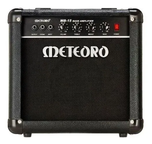 Amplificador Cubo Meteoro Mb15 15w Rms Para Contra Baixo