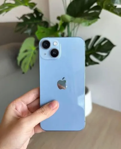 iPhone 14 azul 128 GB 6 meses de garantia