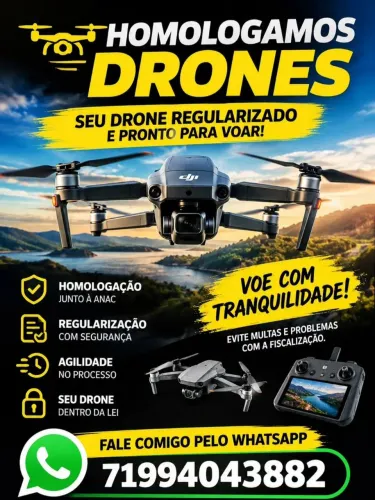 Homologação de drone