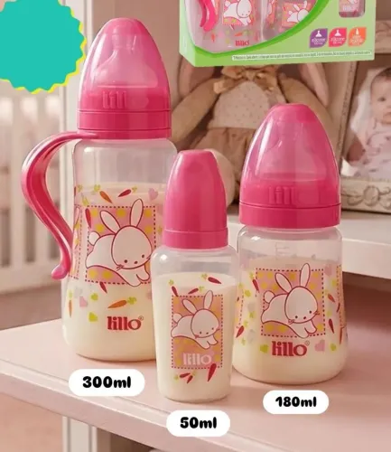 Kit mamadeiras lillo 