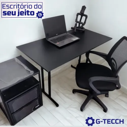 Escrivaninha 1,20m NOVA Mesa de Escritório Multiuso para Computador Notebook Office Birô