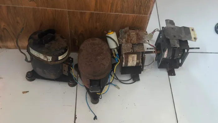 2 Motor de ar-condicionado 2 ventilador de ar-condicionado