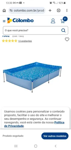 Piscina 1000 litros