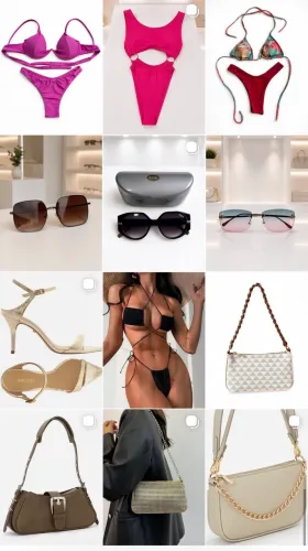 Moda linda com preço de brechó