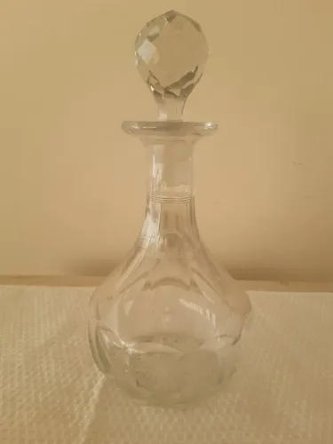 Garrafa cristal baccarat
