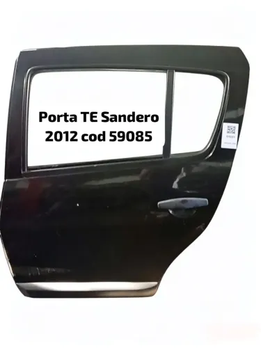 Porta traseira esquerda Sandero 2012 
