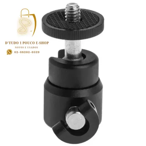 Mini Cabeça Esférica Para Fotografia - FILMAGEM- GOPRO E SIMILARES - NOVO