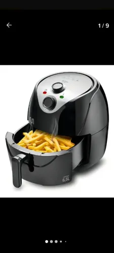 Fritadeira Airfryer 6.5litros Multilaser nova