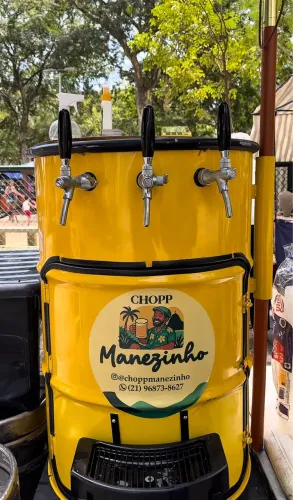 CARRINHO DE CHOPP 3 TORNEIRAS 