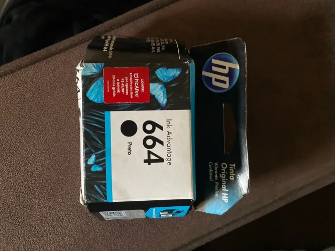 Cartucho impressora hp 664