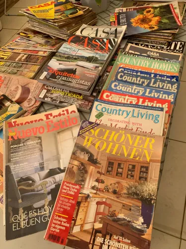 Revistas arquitetura relíquias 