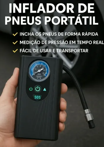 Compressor de ar elétrico Bomba de ar portátil