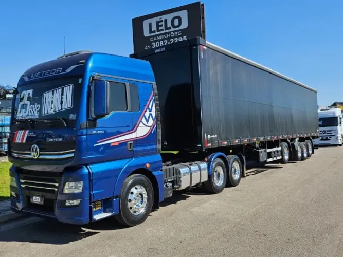 Vw Meteor 28.480 6x2 Ano 2025 baixo km teto alto mola + 4 Eixo Sider Librelato 0km 30 plts