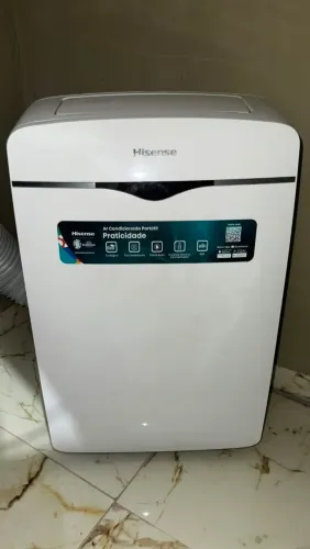 Ar-condicionado Portátil Hisense 12.000 BTUs Wi-fi 127V - Excelente Estado