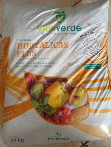 Substrato hortaliças plus 