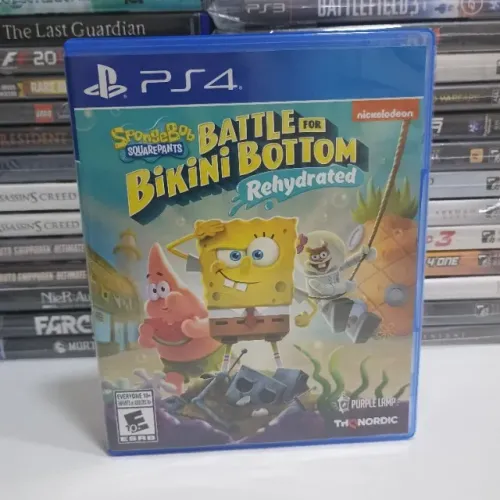 Bob Esponja Battle for Bikini Bottom Reydrated (PS4 & PS5)