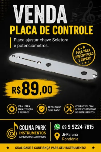 Placa de Controle Guitarra Telecaster