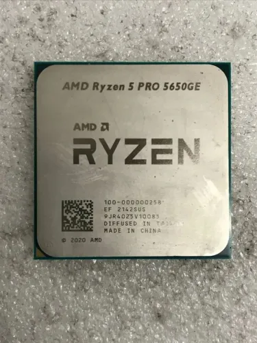AMD Ryzen 5 PRO 5650G with Radeon Graphics (3.90 GHz)