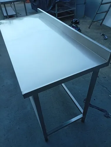 Bancada em Aço Inox 140x60x90cm