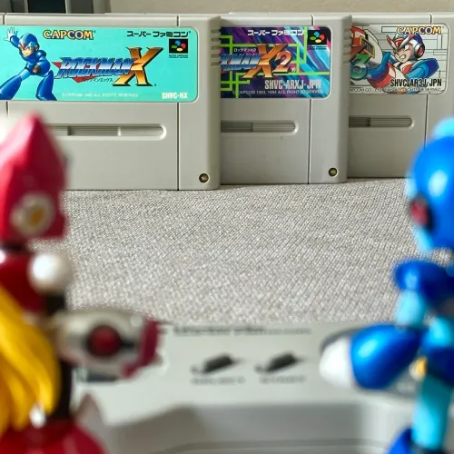 ROCKMAN X, X2 e X3 Super Nintendo