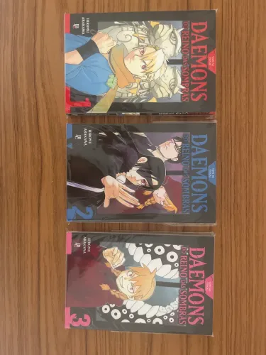 Mangá Daemons do reino das sombras JBC Vols. 1-3