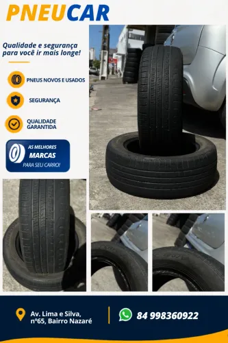 2 Pneus Aro 15