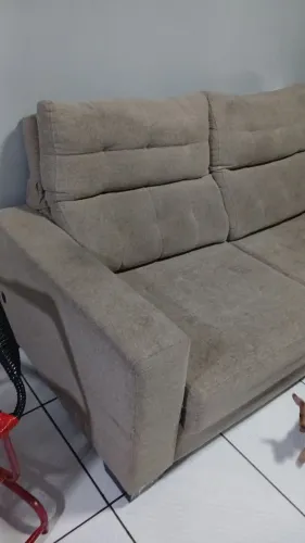 Sofá retrátil de 2 lugares