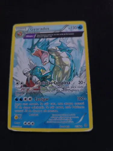Carta pokémon Gyarados