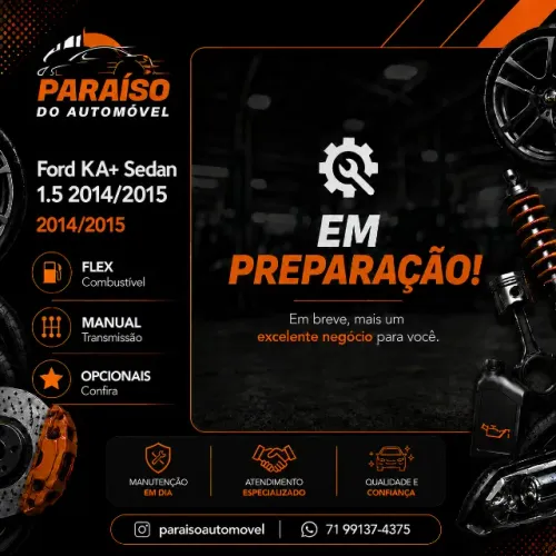 Ford KA+ Sedan 1.5 16V Flex 4P 2015