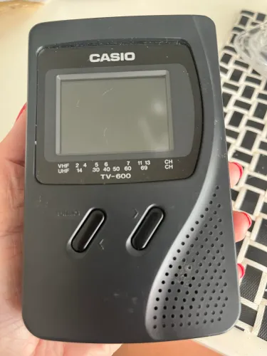 Mini TV Casio 