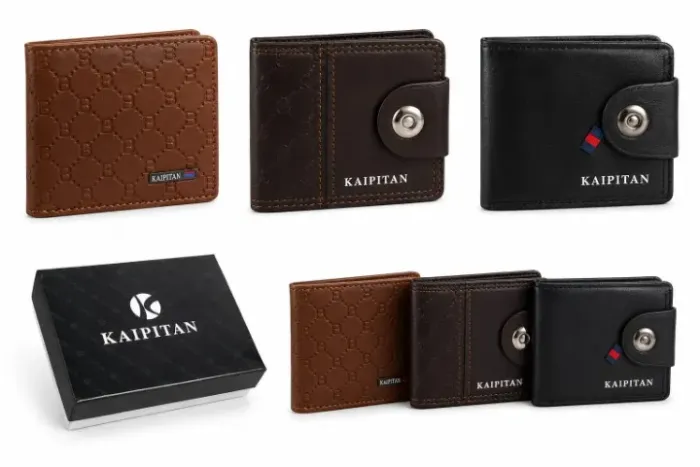 Carteira Masculina Kaipitan - Elegância, Qualidade e Praticidade!