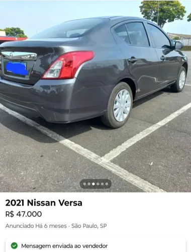 Nissan Versa V-drive 1.0 12V Flex MEC 2021