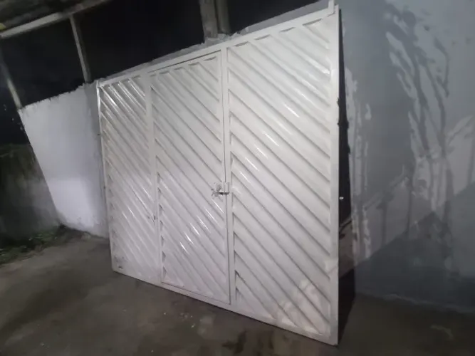 Portão galvanizado 2,45 x 2,15 novo de fábrica