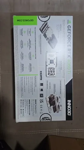 Placa de video geforce rtx 4060 ti 8gb branca inno3d