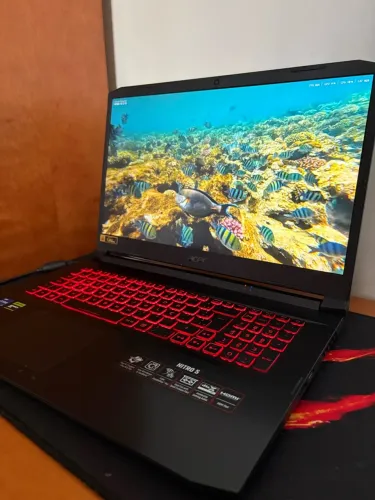 Notebook Gamer Acer Nitro 5 i7 11ª Ger, RTX 3050, 16GB, Tela 17.3