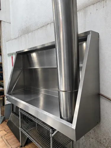 Coifa e motor para restaurante, bar ou lanchonete