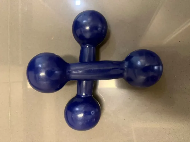 Kit Fitness: Par de Halteres 4kg + Par de Tornozeleiras 3kg