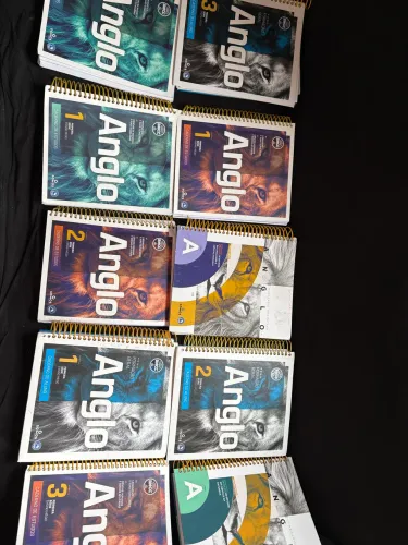 Livros Anglo 1 ensino médio