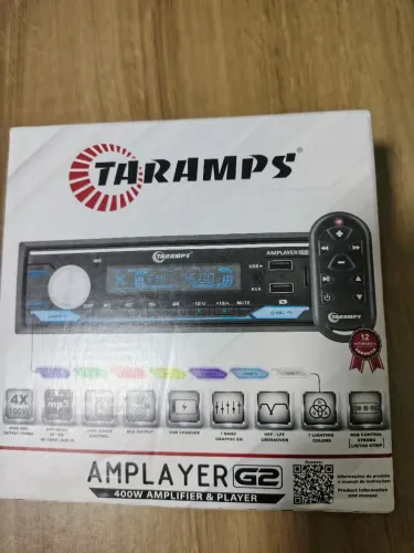 Lançamento Rádio Amplayer G2 Taramps 400 RMS 2 canais
