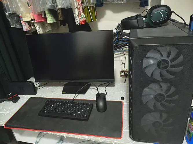 Pc gamer High-end COMPLETO RX 9070xt 1tb b850m steel legend