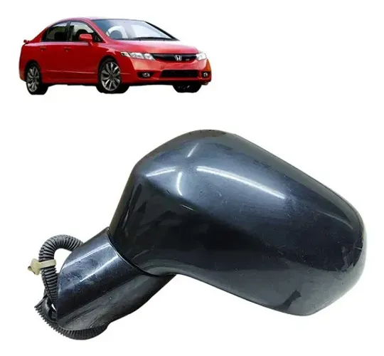 Retrovisor Eletrico Honda New Civic 2007 A 2011 Esquerdo