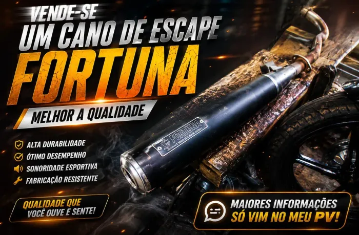 Vendo um cano fortuna