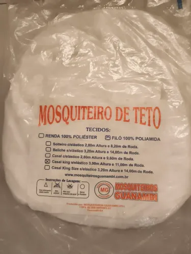 Mosquiteiro de teto